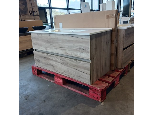 Badmeubel, hr badmeubelen, lorencio, craft oak - afbeelding 3 van  9