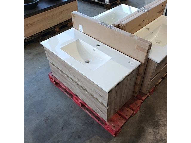 Badmeubel, hr badmeubelen, lorencio, craft oak - afbeelding 4 van  9