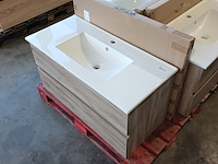 Badmeubel, hr badmeubelen, lorencio, craft oak - afbeelding 4 van  9