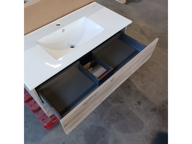 Badmeubel, hr badmeubelen, lorencio, craft oak - afbeelding 7 van  9