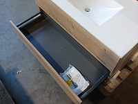 Badmeubel, hr badmeubelen, lorencio, natuur eiken - afbeelding 6 van  9