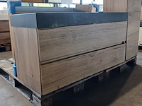 Badmeubel, hr badmeubelen, lorencio, natuur eiken - afbeelding 6 van  12