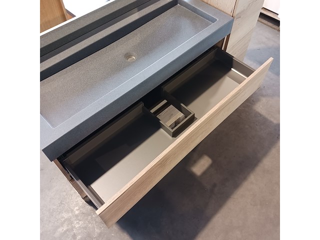 Badmeubel, hr badmeubelen, lorencio, natuur eiken - afbeelding 9 van  12