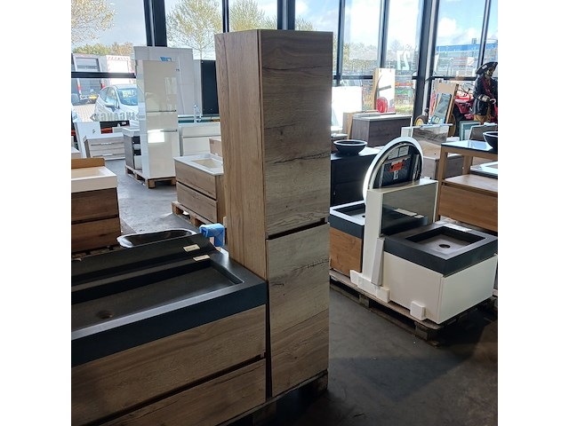 Badmeubel, hr badmeubelen, lorencio, natuur eiken - afbeelding 11 van  12