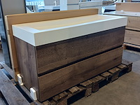 Badmeubel, hr badmeubelen, lorencio, tobacco - afbeelding 1 van  10