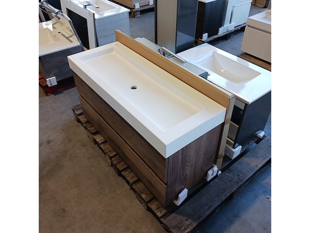 Badmeubel, hr badmeubelen, lorencio, tobacco - afbeelding 5 van  10