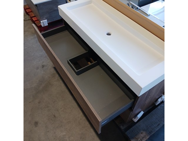 Badmeubel, hr badmeubelen, lorencio, tobacco - afbeelding 7 van  10