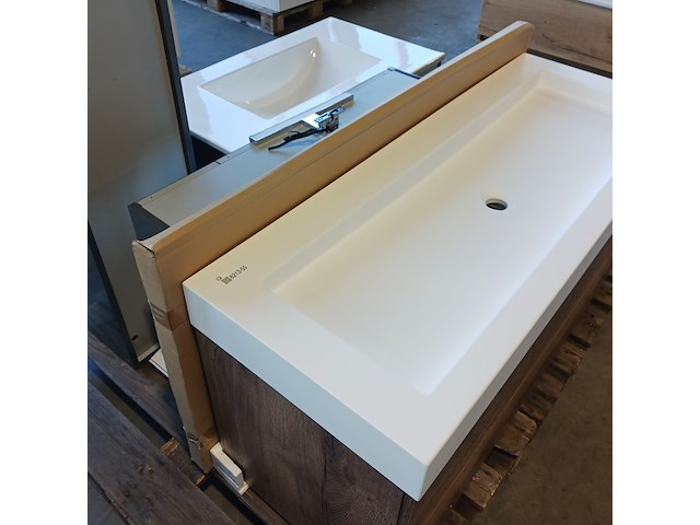 Badmeubel, hr badmeubelen, lorencio, tobacco - afbeelding 10 van  10