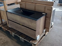 Badmeubel, hr badmeubelen, lorencio, tobacco - afbeelding 1 van  9