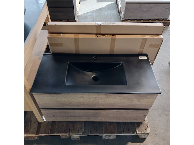 Badmeubel, hr badmeubelen, lorencio, tobacco - afbeelding 4 van  9