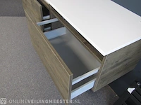 Badmeubel hr badmeubelen, matrix, espresso - afbeelding 7 van  11