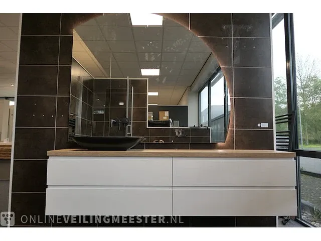 Badmeubel hr-badmeubelen, stadjer, natuur eiken - afbeelding 1 van  16