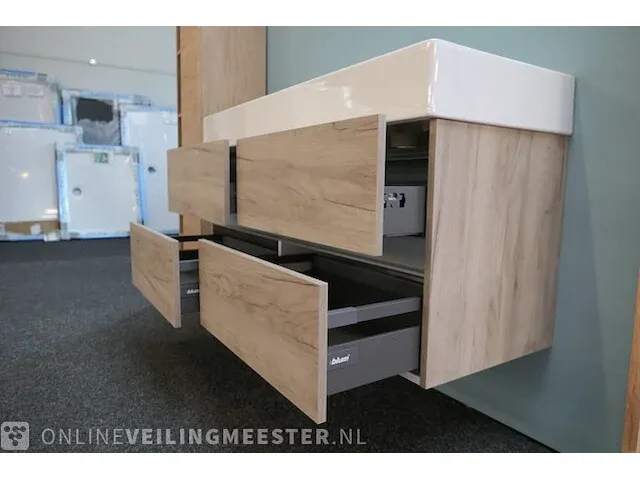 Badmeubel hr, lorencio, craft oak - afbeelding 6 van  11