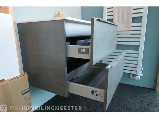 Badmeubel hr, pulse, beton antraciet - afbeelding 4 van  8