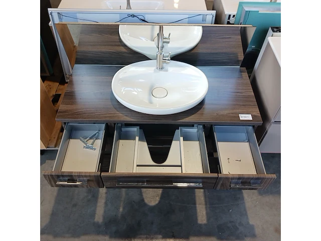Badmeubel, ideal standard, cerastyle, dark nut - afbeelding 4 van  13
