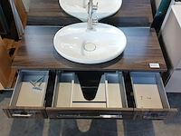 Badmeubel, ideal standard, cerastyle, dark nut - afbeelding 4 van  13