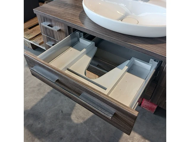 Badmeubel, ideal standard, cerastyle, dark nut - afbeelding 3 van  25