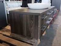 Badmeubel, ideal standard, cerastyle, dark nut - afbeelding 7 van  25