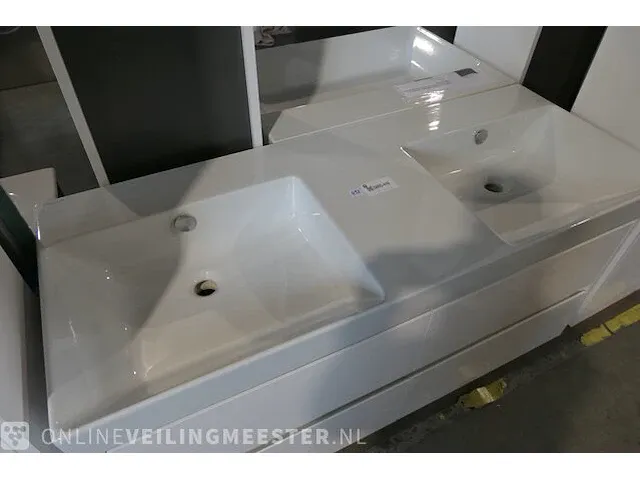 Badmeubel inova, zero, glans wit - afbeelding 4 van  27