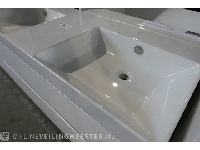 Badmeubel inova, zero, glans wit - afbeelding 6 van  27