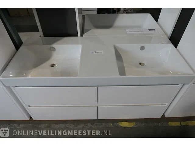 Badmeubel inova, zero, glans wit - afbeelding 8 van  27