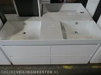 Badmeubel inova, zero, glans wit - afbeelding 8 van  27