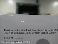 Badmeubel inova, zero, glans wit - afbeelding 17 van  27