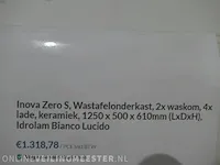 Badmeubel inova, zero, glans wit - afbeelding 19 van  27