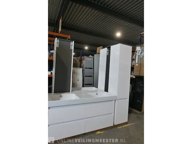 Badmeubel inova, zero, glans wit - afbeelding 21 van  27