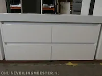 Badmeubel inova, zero, glans wit - afbeelding 22 van  27