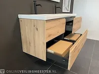 Badmeubel laufen, lani, licht eiken - afbeelding 4 van  7