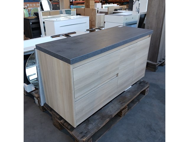 Badmeubel, natuur eiken - afbeelding 1 van  12