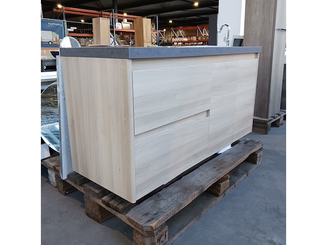 Badmeubel, natuur eiken - afbeelding 5 van  12