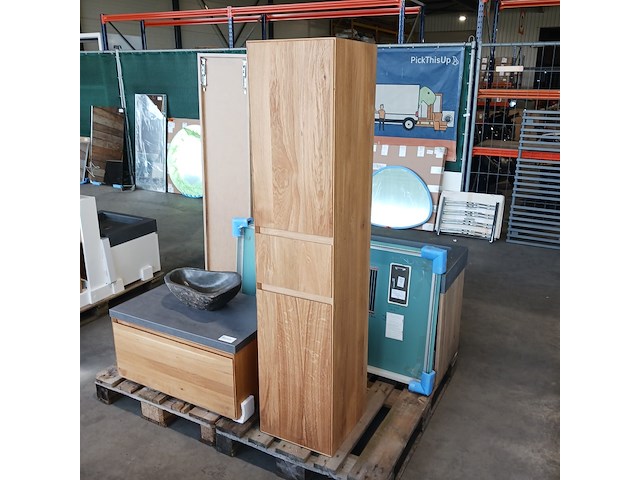 Badmeubel, natuur eiken - afbeelding 4 van  14