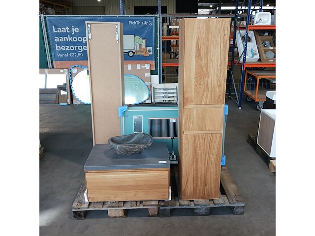 Badmeubel, natuur eiken - afbeelding 1 van  14