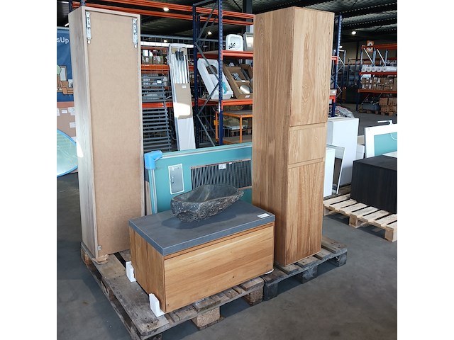 Badmeubel, natuur eiken - afbeelding 7 van  14