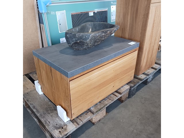 Badmeubel, natuur eiken - afbeelding 8 van  14