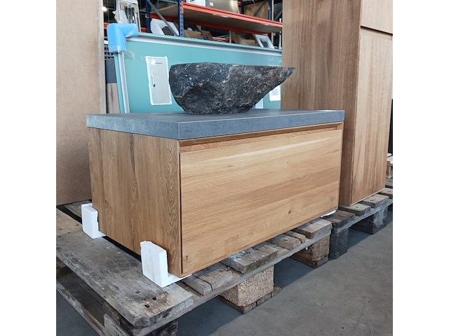 Badmeubel, natuur eiken - afbeelding 9 van  14