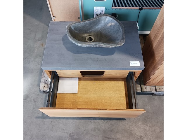 Badmeubel, natuur eiken - afbeelding 10 van  14