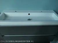 Badmeubel ondiep hr, matgrijs - afbeelding 9 van  10