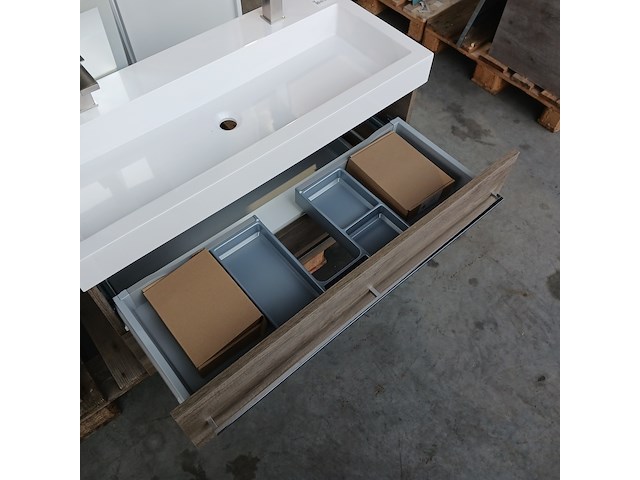 Badmeubel, pelipal, grijs eiken - afbeelding 4 van  20