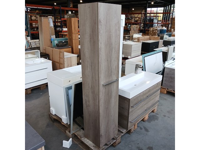 Badmeubel, pelipal, grijs eiken - afbeelding 6 van  20