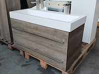 Badmeubel, pelipal, grijs eiken - afbeelding 12 van  20