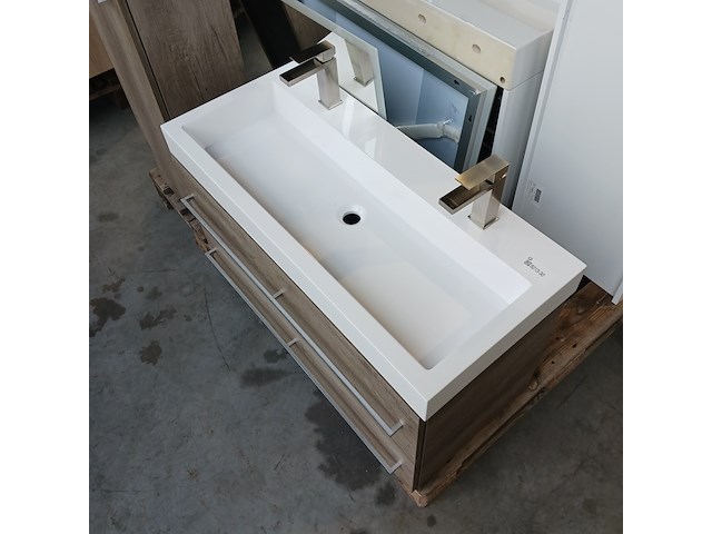 Badmeubel, pelipal, grijs eiken - afbeelding 16 van  20