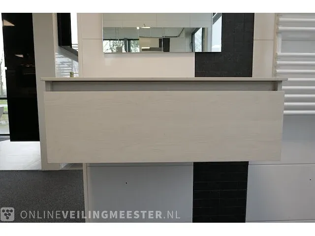 Badmeubel pelipal, witte boomschors - afbeelding 4 van  8