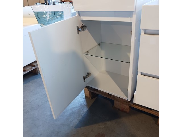 Badmeubel, primabad, glans wit - afbeelding 4 van  14