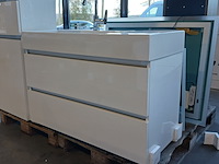 Badmeubel, primabad, glans wit - afbeelding 8 van  14