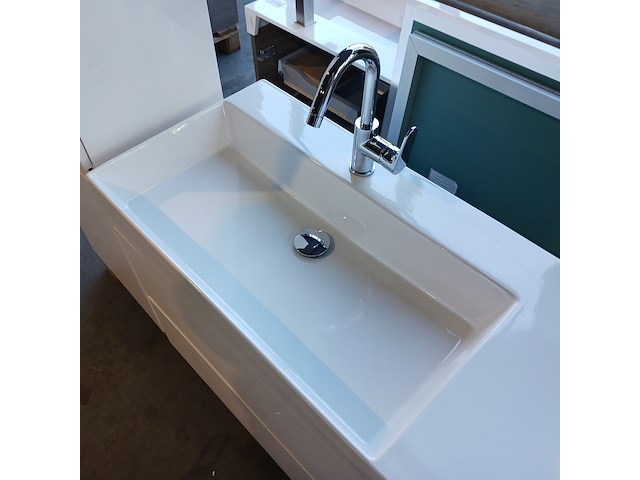 Badmeubel, primabad, glans wit - afbeelding 12 van  14