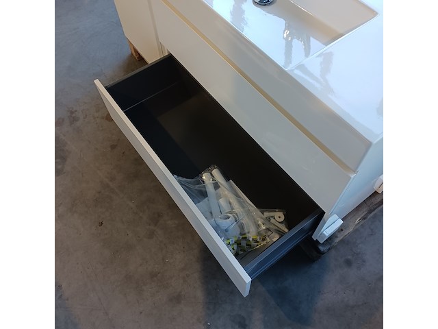 Badmeubel, primabad, glans wit - afbeelding 13 van  14