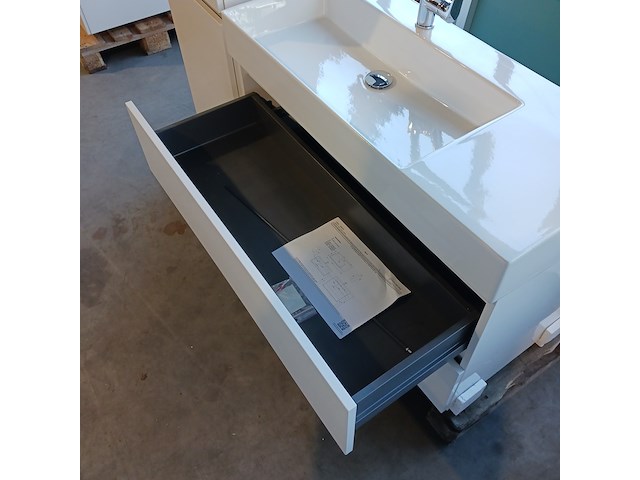 Badmeubel, primabad, glans wit - afbeelding 14 van  14